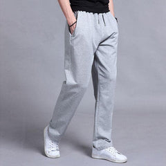 Men's Durable Practical Relaxed Trousers | Lightweight Versatile Comfortable Fit for Everyday Wear & Smart Casual Wear in Light Grey