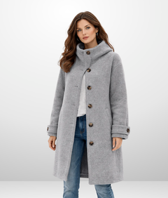 Women's Padded Cotton Winter Coat | Windproof Fit for Autumn & Winter Wear, Cold Weather Layering & Everyday Wear in Pink