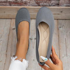 Women's Orthopaedic Slip-On Shoes | Arch-Support Breathable Slip-Resistant Fit for Everyday Wear & Smart Casual Wear in Gray