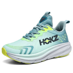Men's Running Shoes | Lightweight & Cushioned | Breathable Fit for Training | Black | Voxeya in Light Green