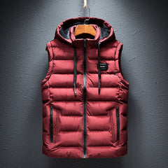 Women's Layering Vest | Structured Sleeveless Fit for Autumn & Winter Wear, Cold Weather Layering & Everyday Wear in Rot