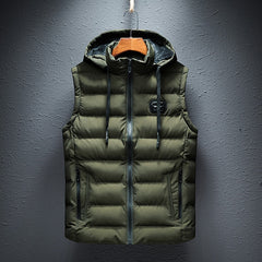 Women's Layering Vest | Structured Sleeveless Fit for Autumn & Winter Wear, Cold Weather Layering & Everyday Wear in Army green