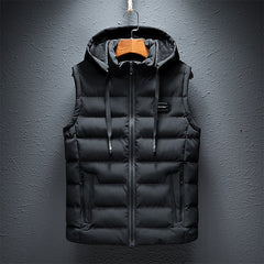 Women's Layering Vest | Structured Sleeveless Fit for Autumn & Winter Wear, Cold Weather Layering & Everyday Wear in Black
