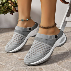 Unisex Orthopedic Shoes | Air Cushion &amp; Shock Absorbing | Breathable Comfort | Voxeya in Gray