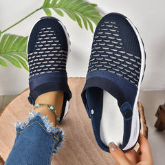 Unisex Orthopedic Shoes | Air Cushion &amp; Shock Absorbing | Breathable Comfort | Voxeya in Blue