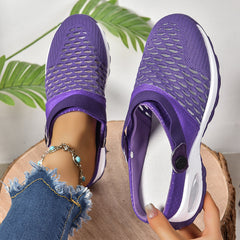 Unisex Orthopedic Shoes | Air Cushion &amp; Shock Absorbing | Breathable Comfort | Voxeya in Purple