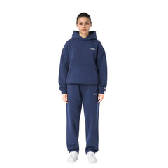 Women's Jogging Suit | Relaxed Fit & Adjustable Hood | Casual Leisurewear | Voxeya in Blue