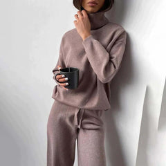 Women's Loungewear Sets | Lightweight & Breathable | Relaxed Fit | Voxeya in Brown