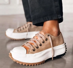 Women's Orthopedic Platform Shoes | Supportive & Stylish | Everyday Comfort | Voxeya in Brown