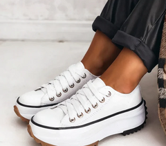 Women's Orthopedic Platform Shoes | Supportive & Stylish | Everyday Comfort | Voxeya in White