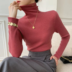 Women's Sweater | Ribbed Texture & Streamlined Fit | Versatile Everyday Style | Voxeya in Blush