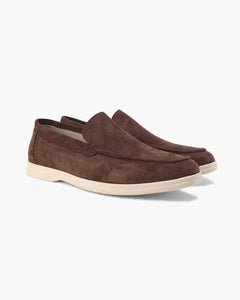 Men's Slip-On Loafers | Dependable Refined Minimalist Understated Comfort Fit for Everyday Wear & Smart Casual Wear in Brown